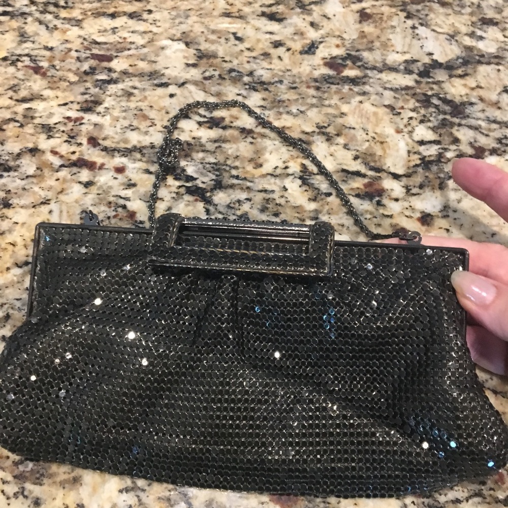 Mesh Green Evening Bag From The Limited